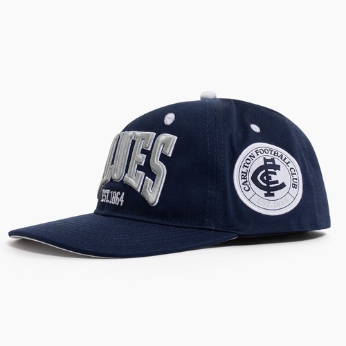 Carlton Blues Adults Snapback Cap