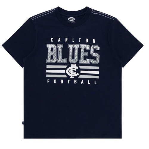 Carlton Blues Youths Sketch Tee