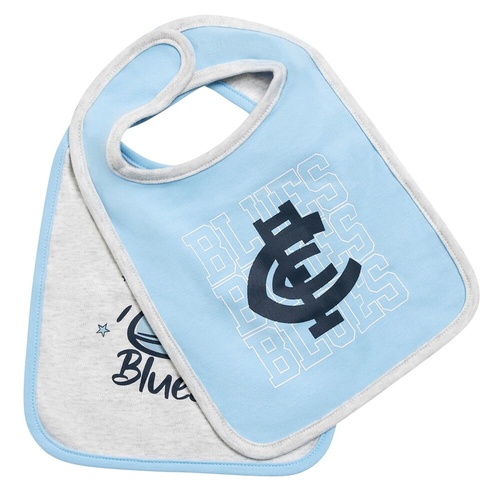 Carlton Blues Baby 2-Pack Bibs