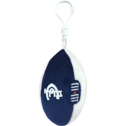 Carlton Blues Soft Footy Keyclip