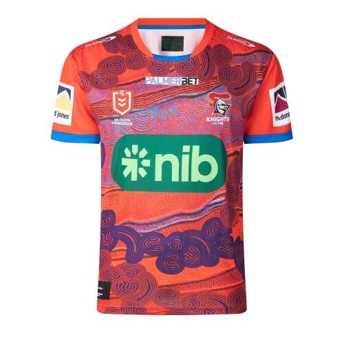 Newcastle Knights Mens Indigenous Jersey
