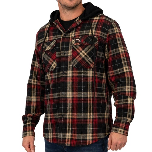 Dolphins Highland Hooded Flannel Shirt