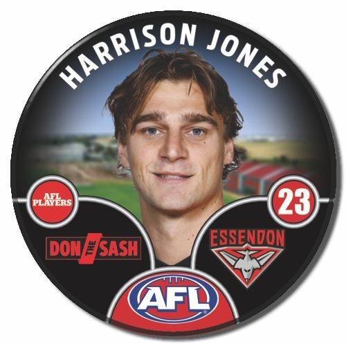 Essendon Bombers 2025 Player Pin Badge - JONES
