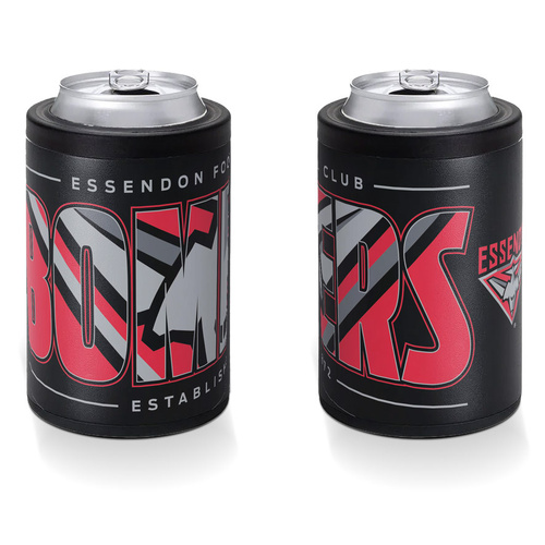 Essendon Bombers Insulated S/Steel Stubby Holder