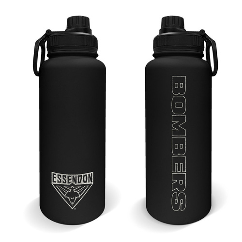 Essendon Bombers Stainless Steel 960mL Drink Bottle