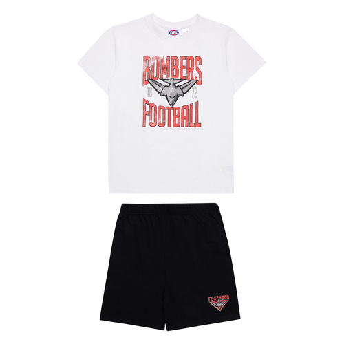 Essendon Bombers Youths Summer Pyjamas
