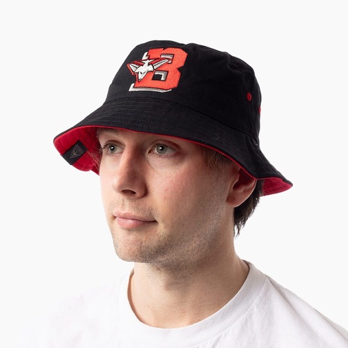 Essendon Bombers Adults Letter Graphic Bucket Hat