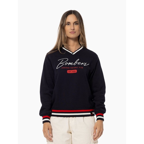 Essendon Bombers Womens Stack Crew