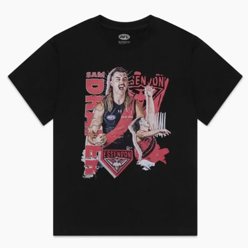 Essendon Bombers Youths Landmark Tee - Draper