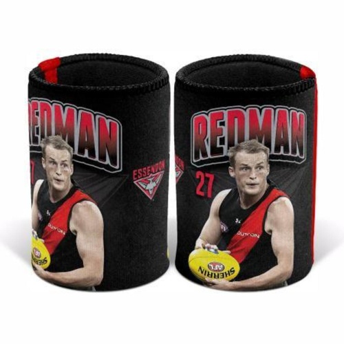 Essendon Bombers Mason Redman  Stubby Holder