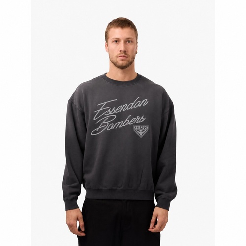 Essendon Bombers Sun Bleached Vintage Crew