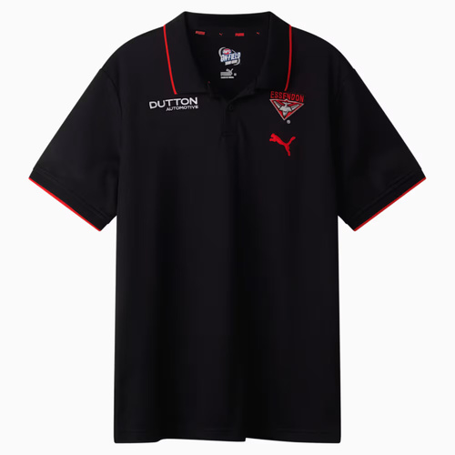 Essendon Bombers 2026 Puma Mens Team Polo