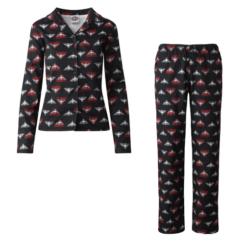 Essendon Bombers Womens Flannelette PJ Sets