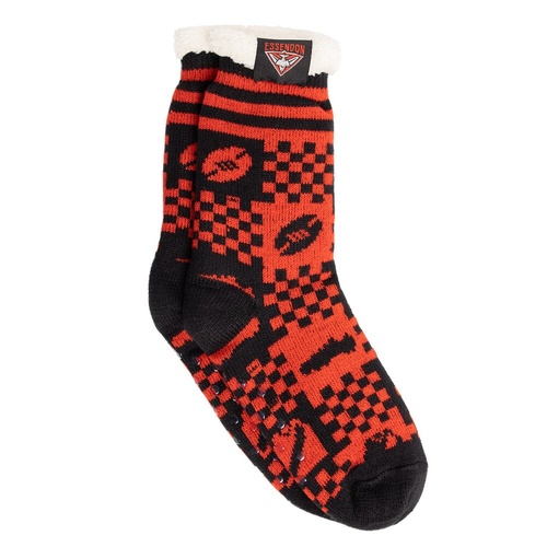 Essendon Bombers Sherpie Socks