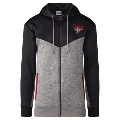 Essendon Bombers Mens Premium Zipped Hood