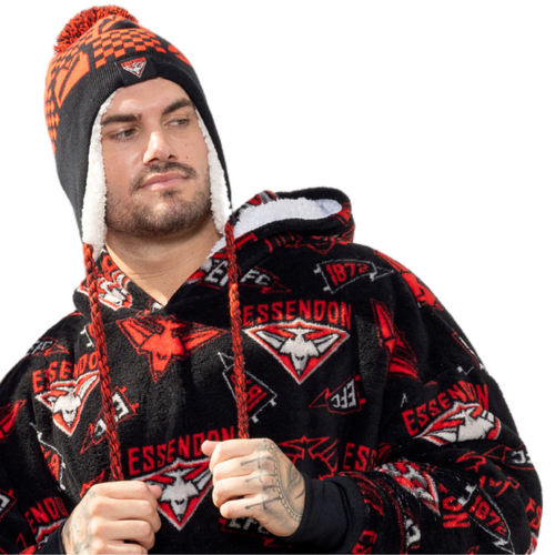 Essendon Bombers Sherpie Beanie