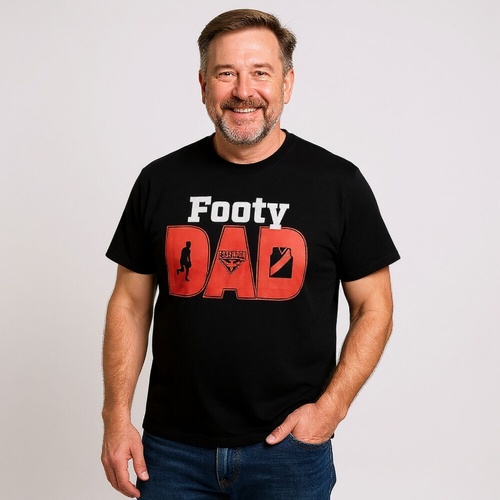 Essendon Bombers Mens Footy Dad Tee