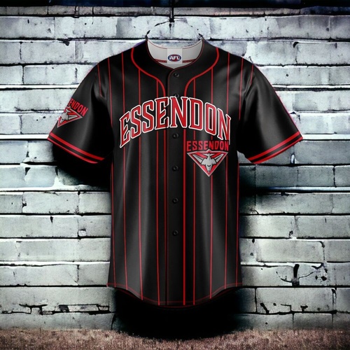 Essendon Bombers Slugger Baseball Shirts