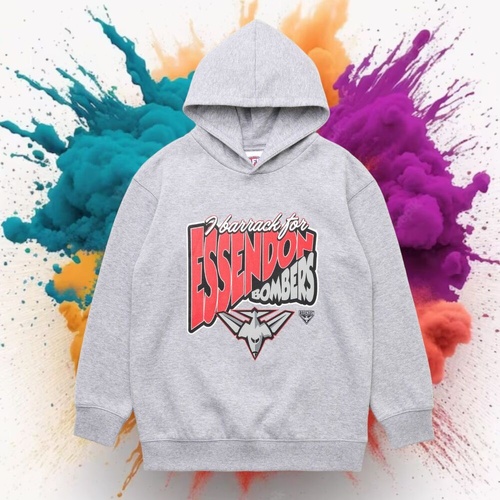 Essendon Bombers Youths Footy Hood