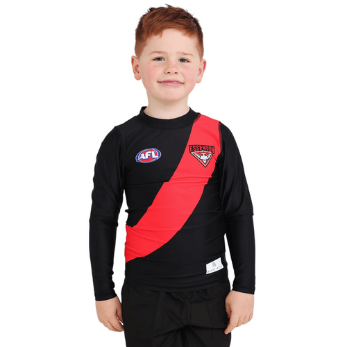 Essendon Bombers Kids Rash Top