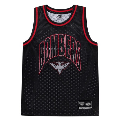 Essendon Bombers Youths Basketball Singlet