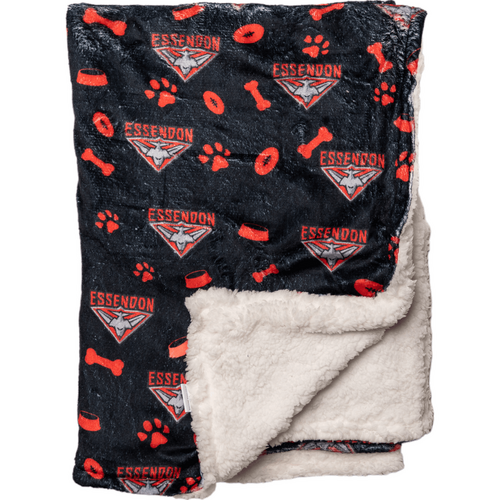 Essendon Bombers Dog Blanket