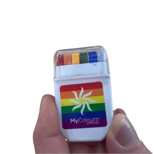 FanBrush Face Paint - Pride Rainbow