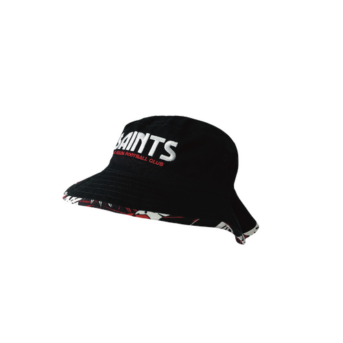 St Kilda Saints AFL Youth Tropical Bucket Hat Reversible