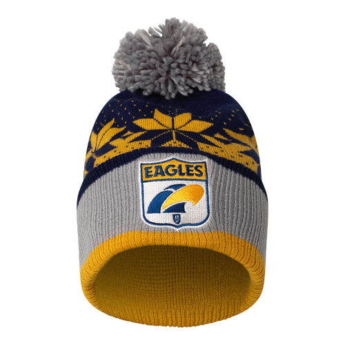 West Coast Eagles Adults Winter Beanie