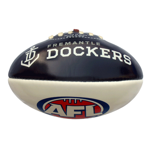Fremantle Dockers Small 20cm PVC Football