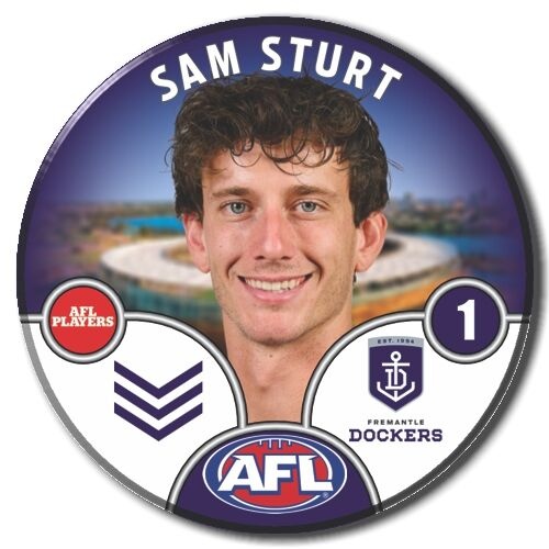Fremantle Dockers 2025 Player Pin Badge - STURT