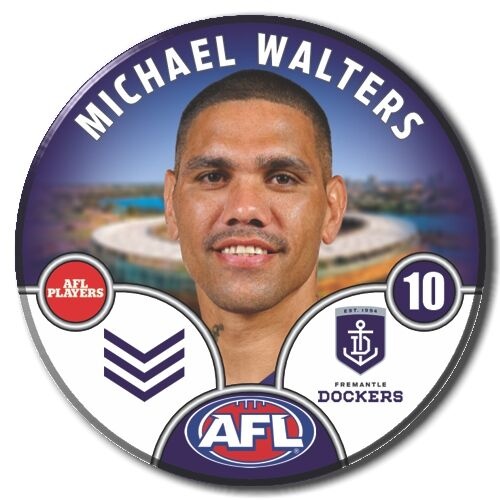 Fremantle Dockers 2025 Player Pin Badge - WALTERS