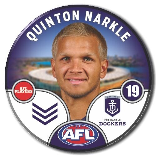 Fremantle Dockers 2025 Player Pin Badge - NARKLE