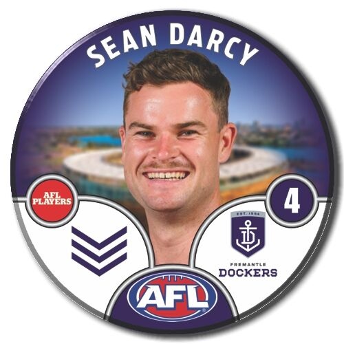 Fremantle Dockers 2025 Player Pin Badge - DARCY