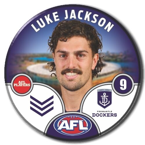 Fremantle Dockers 2025 Player Pin Badge - JACKSON