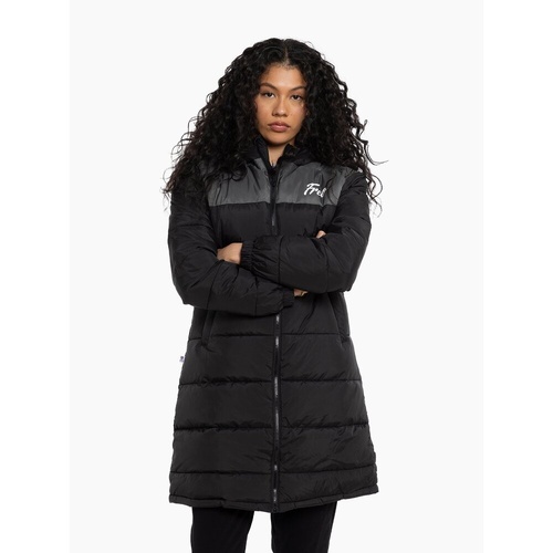 Fremantle Dockers Womens Longline Puffer Jacket