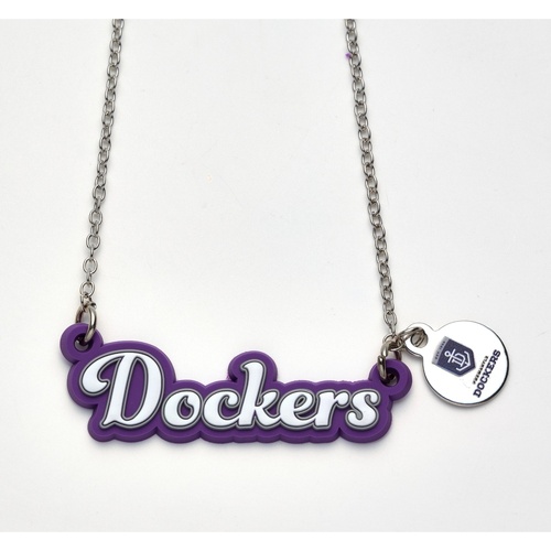 Fremantle Dockers Script Necklace