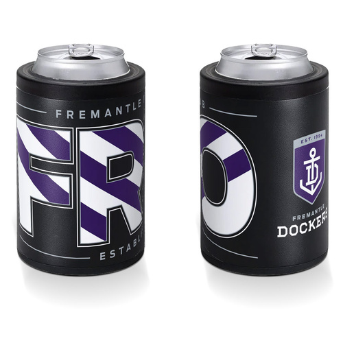 Fremantle Dockers Insulated S/Steel Stubby Holder