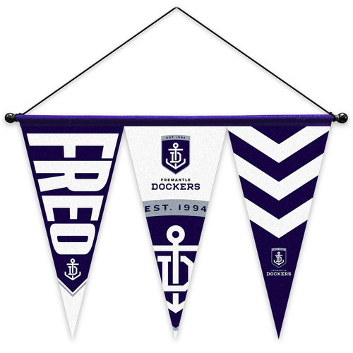 Fremantle Dockers Set of 3 Pennants