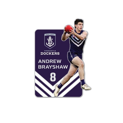 Fremantle Dockers Andrew Brayshaw Player Pin