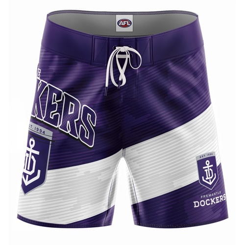 Fremantle Dockers Youths Barrel Board Shorts