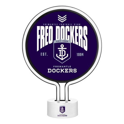 Fremantle Dockers Neon Light