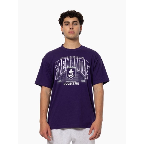Fremantle Dockers Mens Wordmark Tee