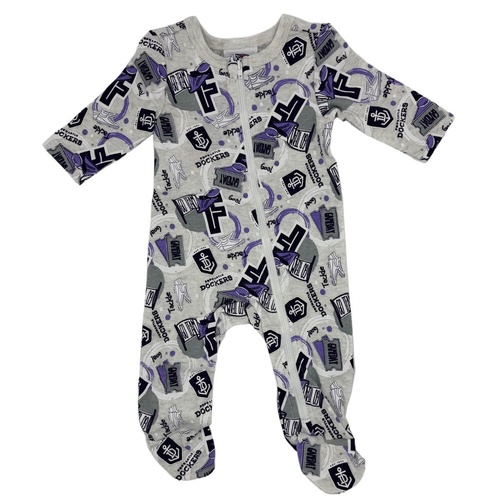 Fremantle Dockers Baby Go Team Onesie
