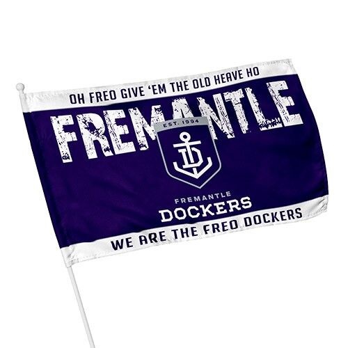Fremantle Dockers Kids Supporter Flag