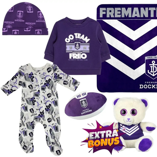 Fremantle Dockers New Baby AFL Gift Pack