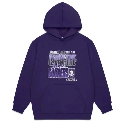 Fremantle Dockers Youth Carn Graphic Hood
