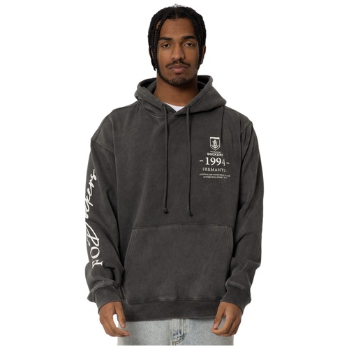 Fremantle Dockers Mens Acid Wash Hoodie