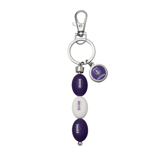 Fremantle Dockers 3 Ball Charm Keyring