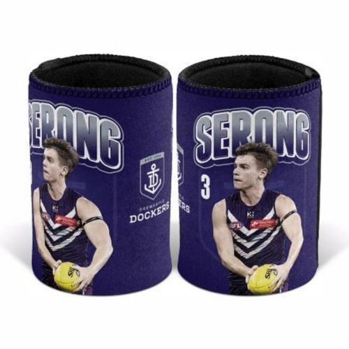 Fremantle Dockers Caleb Serong Stubby Holder